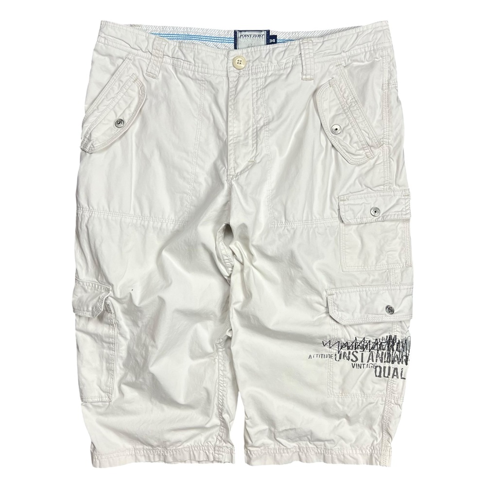 Vintage Y2K Point Zero Utility Cargo Capris - 34”